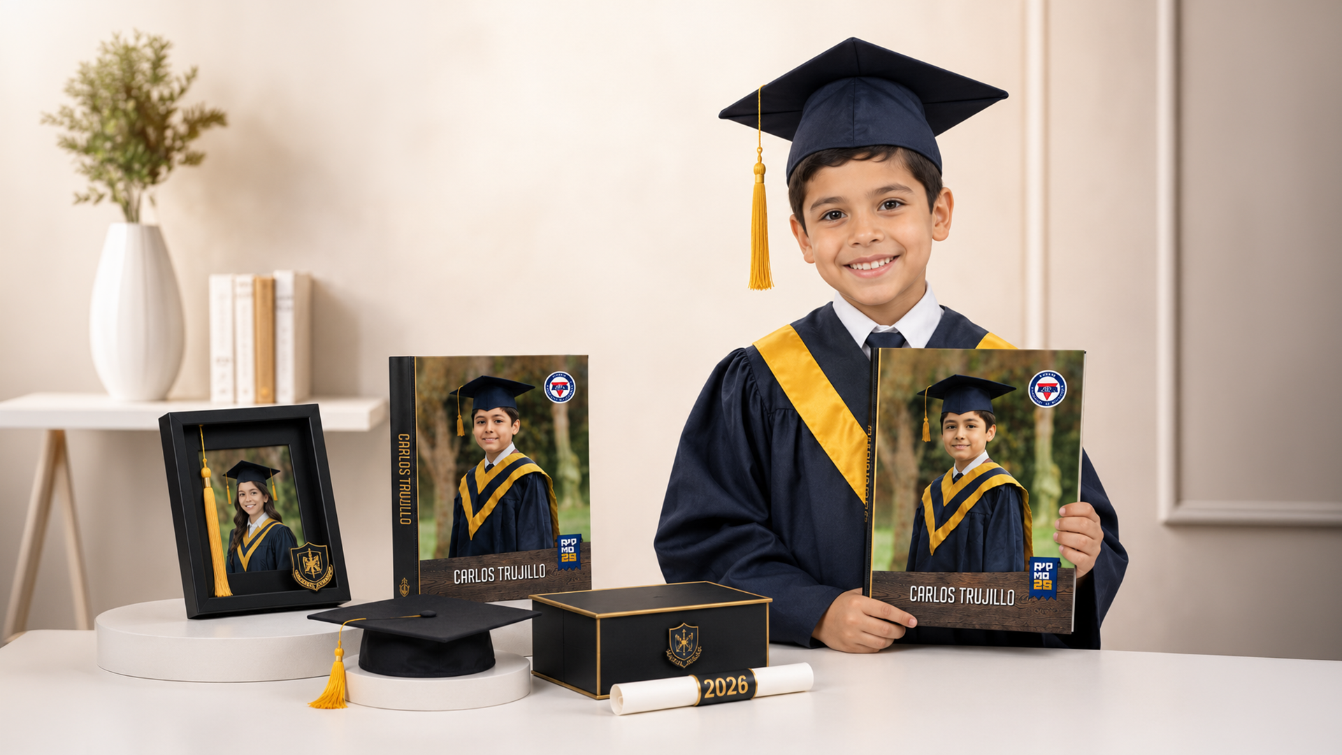 Anuario y graduación escolar de primaria en Lima Perú