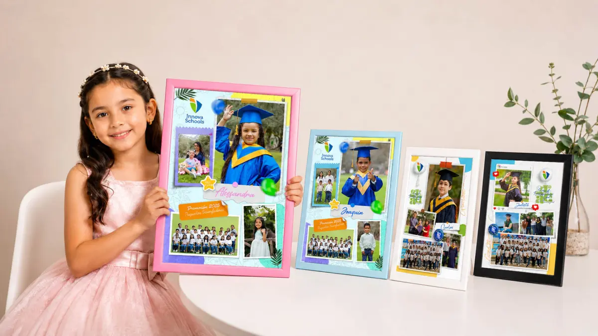 Cuadros personalizados de graduación